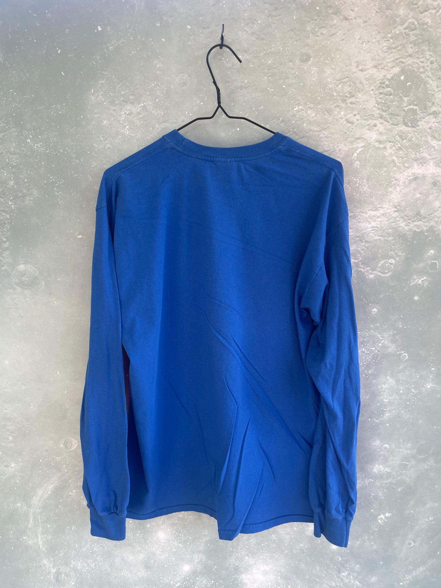 Vintage Blue Long Sleeve T-shirt American College