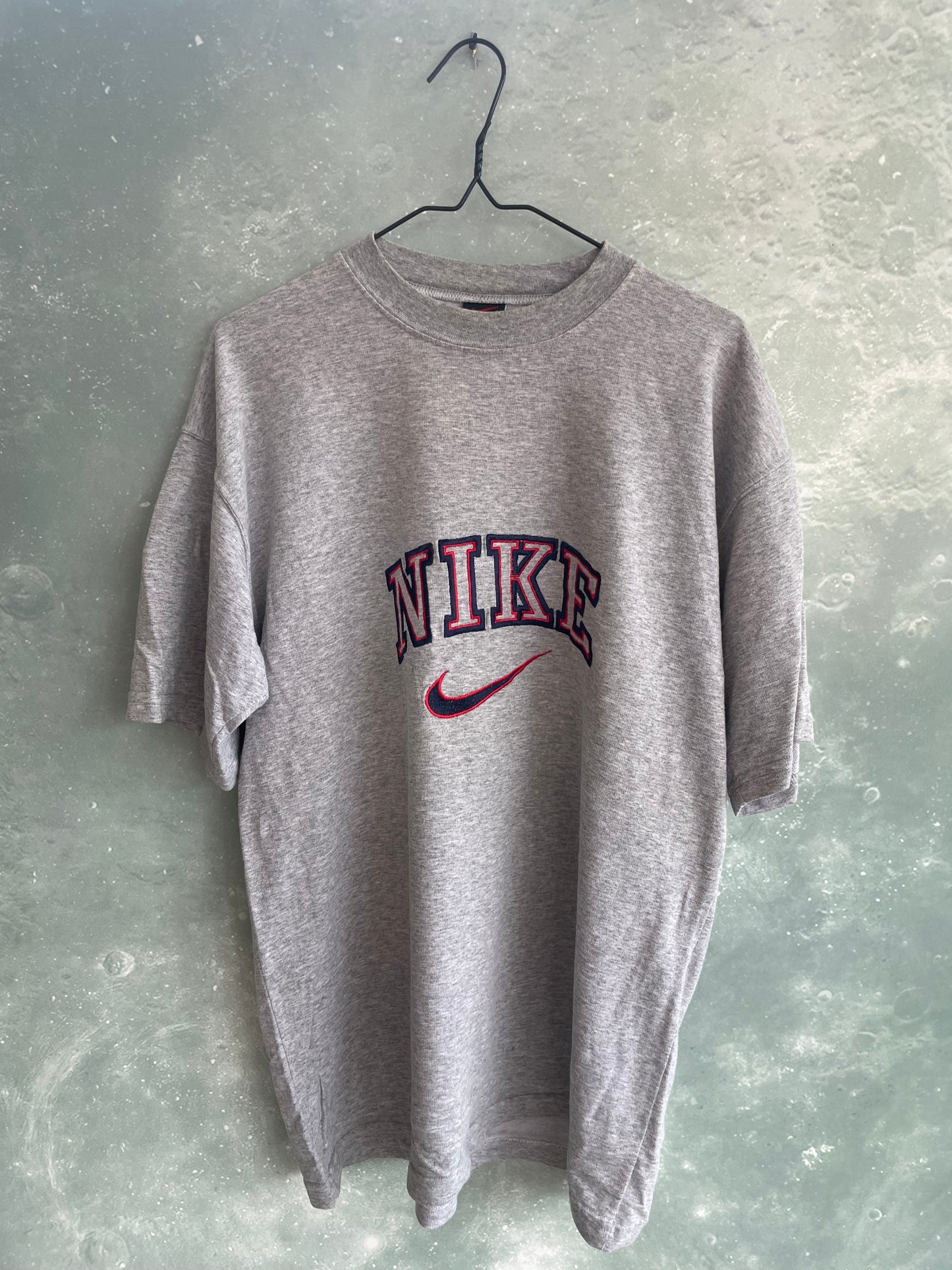 Vintage Grey Nike Short Sleeve T-shirt XL