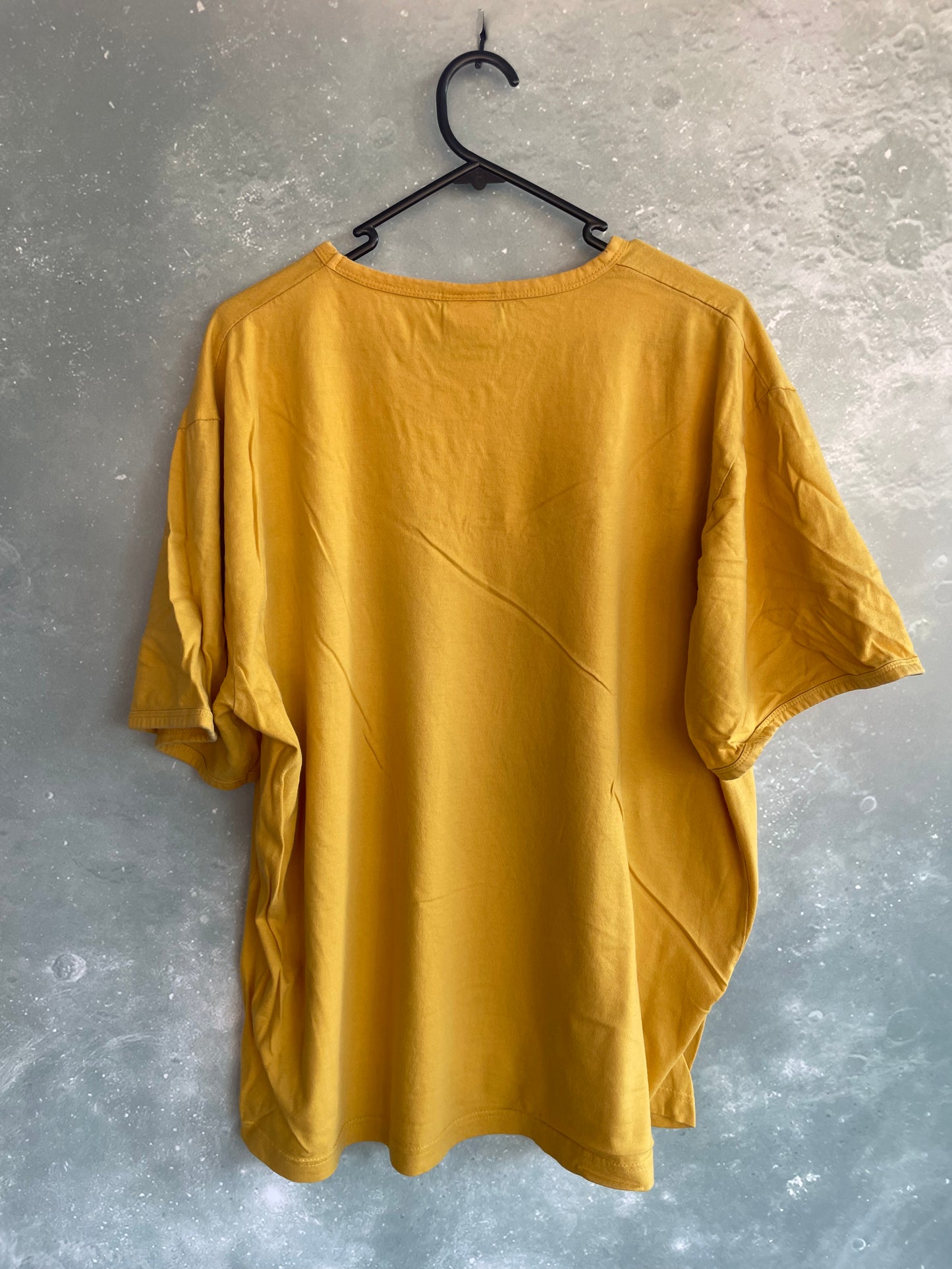 Vintage Yellow 1980 NYC Soccer Short Sleeve T-shirt 2XL