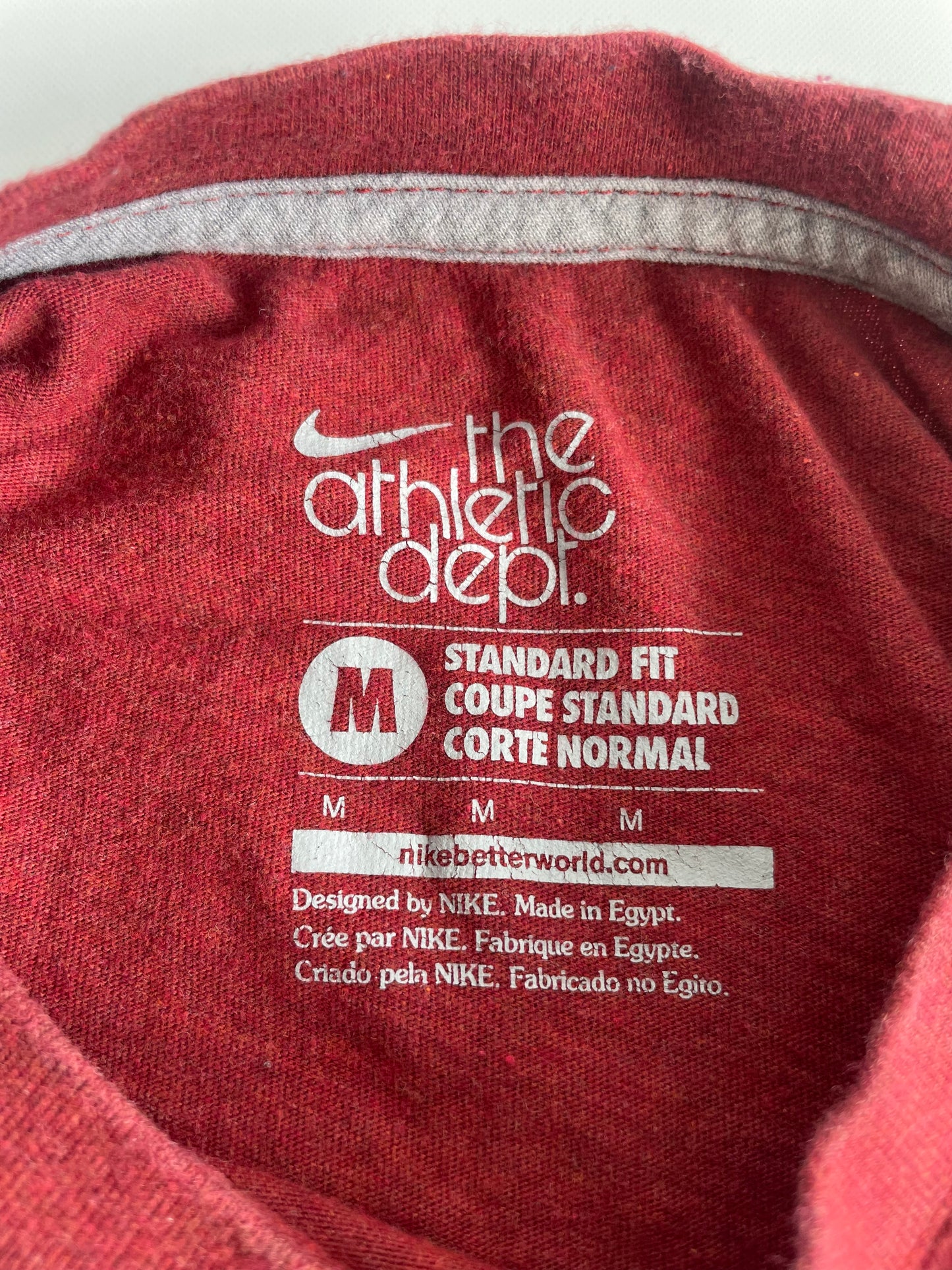 Vintage Red Nike Short sleeve T-shirt Medium