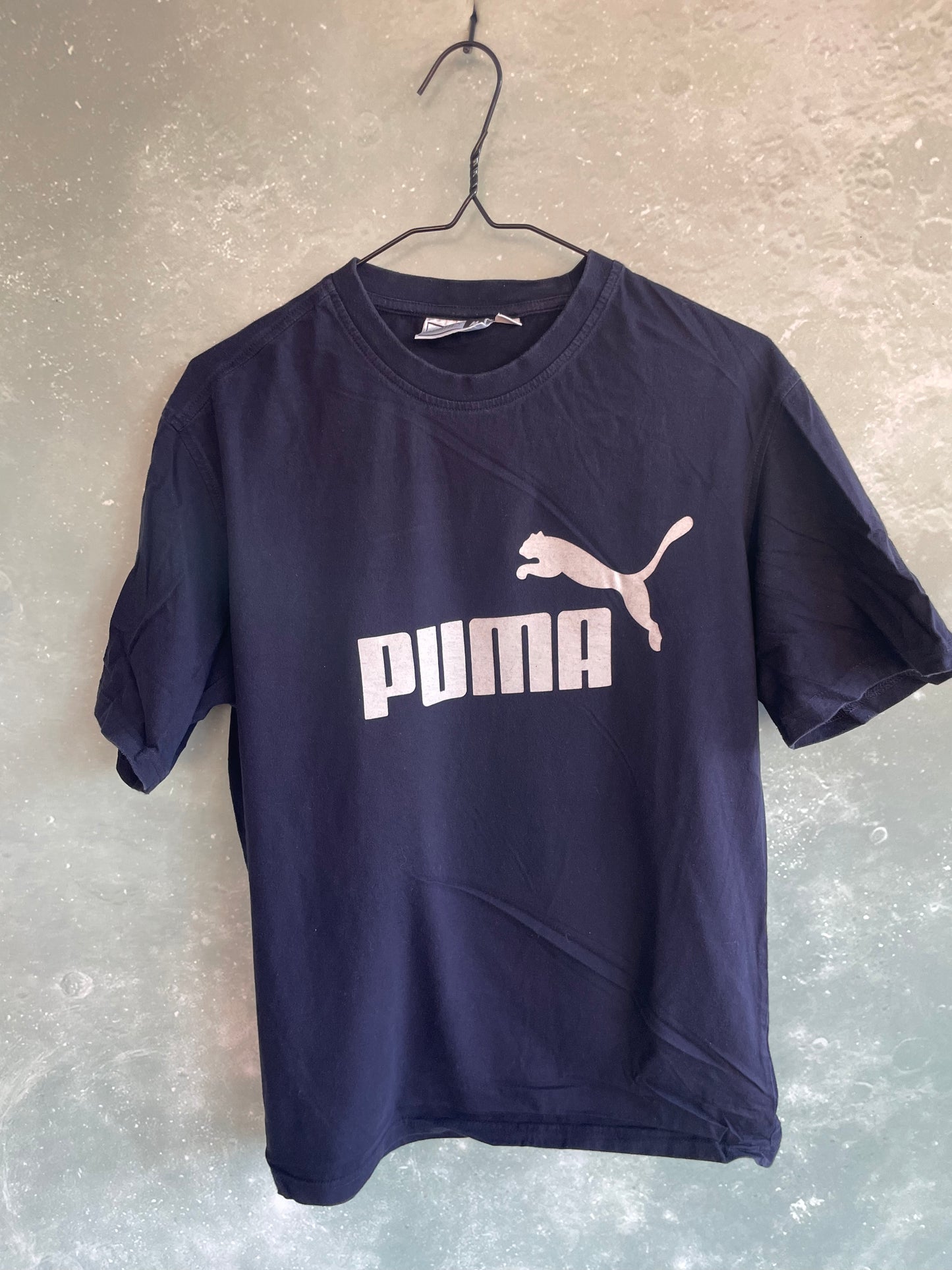 Vintage Navy Puma Short Sleeve T-shirt