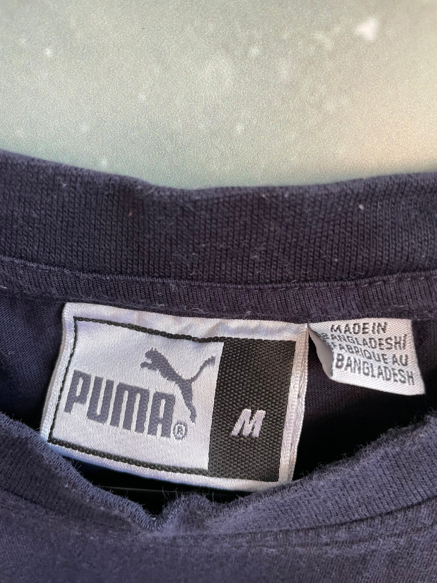 Vintage Navy Puma Short Sleeve T-shirt